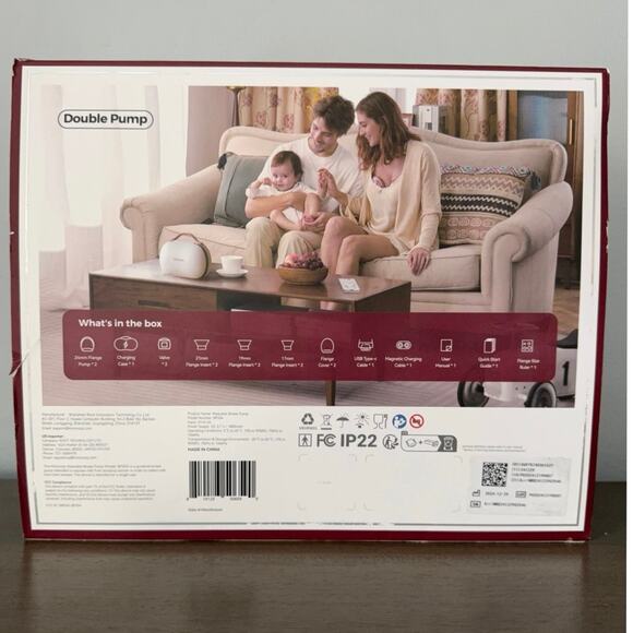 Momcozy Air 1 Ultra-Slim Breast Pump Discreet All-Day Wear NEW Open Box - Picture 2 of 13